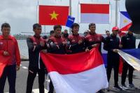 Tim Rowing Indonesia Kembali Persembahkan Emas Lewat Nomor Lightweight Man`s Four
