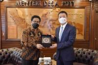 Gus Halim dan Dubes Tiongkok Sharing Pengalaman Membangun Desa