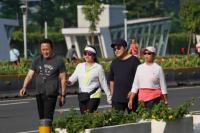 Puan Nikmati CFD Bersama Erick Thohir dan Retno Marsudi