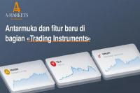 AMarkets Menggandakan Pilihan Jumlah Instrumen Saham dan Mengembangkan Fungsionalitas Situs Web