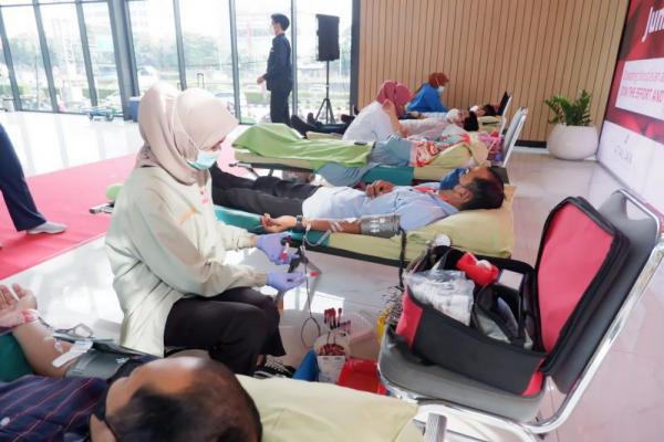 Atalian Indonesia Gandeng Cibis Park dan PMI Gelar Donor Darah
