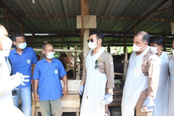 Mentan Syahrul pimpin apel siaga dan vaksinasi PMK perdana di Jawa Tengah.