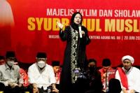Diiringi Majelis Syubbanul Muslimin, Puan Bersama Para Tokoh dan Masyarakat Doakan Soekarno