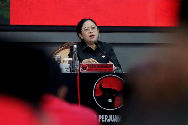 Puan menyampaikan Rakernas ini merupakan rapat PDIP pertama yang dihadiri Ketum Megawati di masa pandemi Covid-19.