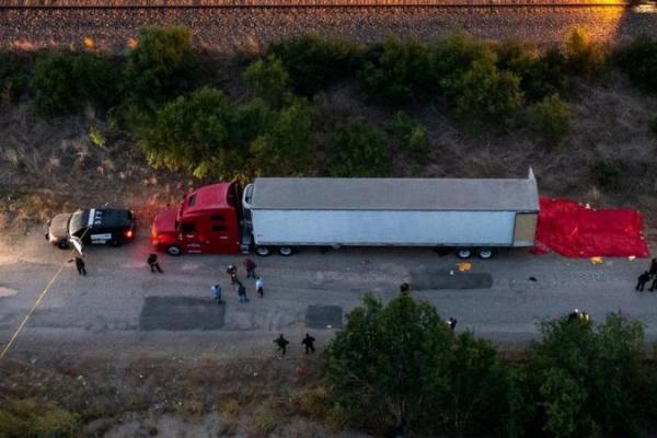 46 Migran Tewas dalam Truk Trailer di Pinggir Jalanan AS