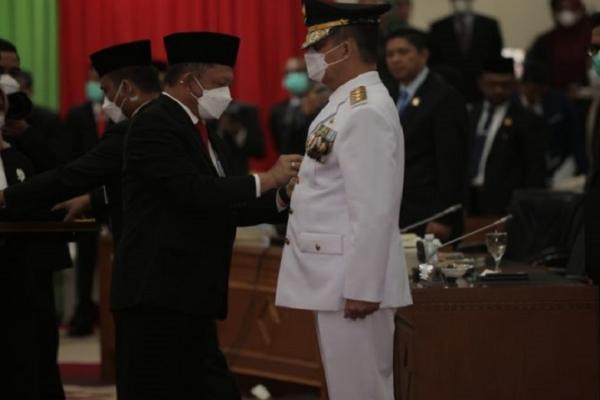 Di Sidang Paripurna DPRA, Mendagri lantik penjabat Gubernur Aceh