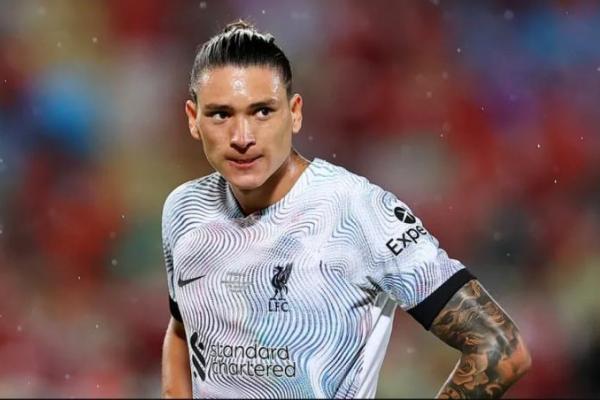 Nunez telah mencetak 14 gol dan empat assist dalam 33 penampilan pada musim perdana bersama Liverpool