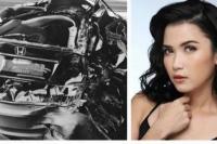 Serasa Dighosting, Mobil Dinda Kanyadewi Ditabrak Truk dan Ditinggal Kabur