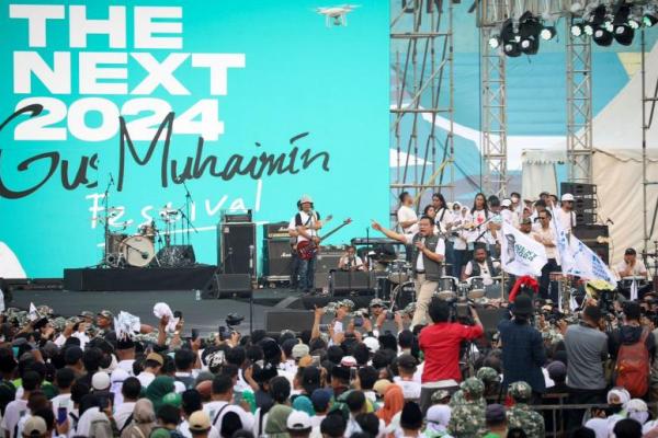 Puluhan Ribu Relawan Gus Muhaimin padati Gelora Delta Sidoarjo