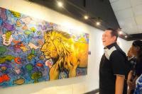 Bamsoet Apresiasi Pameran Lukisan Karya Ireng Halimun `Langkah 5inga 7antan`