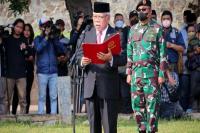Menteri Basuki Pimpin Upacara Pemakaman Hermanto Dardak
