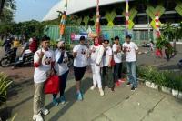 Sekber Prabowo-Jokowi Blusukan Galang Dukungan di CFD Kota Bekasi