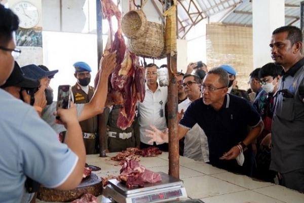 Mendag Zulkifli Hasan kunjungi pasar Al-Mahirah Banda Aceh, ini temuannya