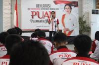 Relawan Gelar Deklarasi di Makassar Dukung Puan Maharani Capres 2024