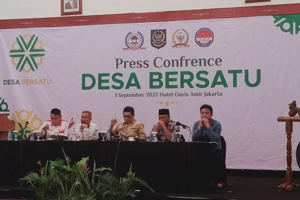 Jaring pemimpin terbaik, Apdesi dan empat organisasi desa deklarasikan desa bersatu. 