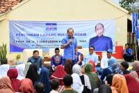 Sosialisasi Empat Pilar, Syarief Hasan Resmikan Lapangan Bulutangkis di Cianjur