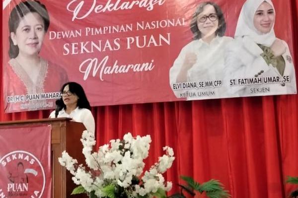 Terbentuk pada awal September, Dewan Pimpinan Nasional (DPN) Seknas Puan Maharani langsung melantik kepengurusan di DKI Jakarta.