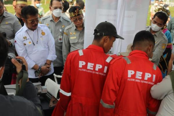 Pesan Mentan agar Lulusan PEPI Majukan Pertanian