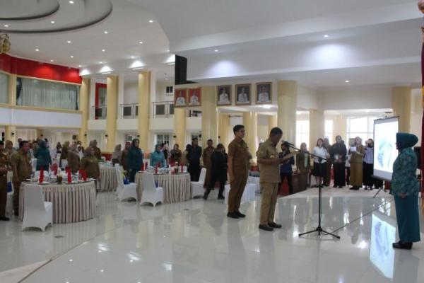 Gubernur Sulawesi Tengah Kukuhkan Bunda Peduli Stunting.