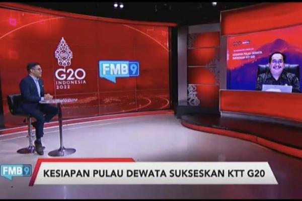 Presidensi G20 Indonesia memberikan optimisme masyarakat untuk bangkit pascaPandemi