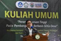 Gus Halim Bahas SDGs Desa di Universitas Khairun