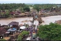 Puluhan Sapi Warga Jembrana Hanyut Dibawa Banjir