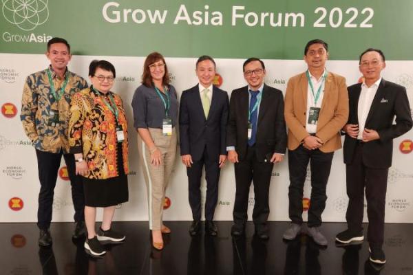 Kementan Bicara Ketahanan Pangan Indonesia di Forum Grow Asia 2022.