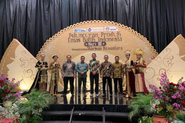 ANTAM Meluncurkan Prosuk Emas Batik Indonesia Seri III.