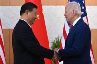 Joe Biden dan Xi Jinping Jabat Tangan Jelang KTT G20