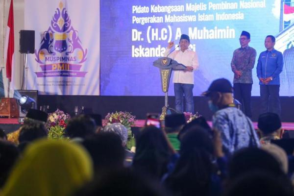 Mukernas PMII se Indonesia di UIN Sayyid Ali Rahmatullah Tulungagung.