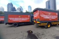 48 Truk Kebutuhan untuk Cianjur Dikirim Polda Metro, Termasuk 1500 Nakes dan Relawan