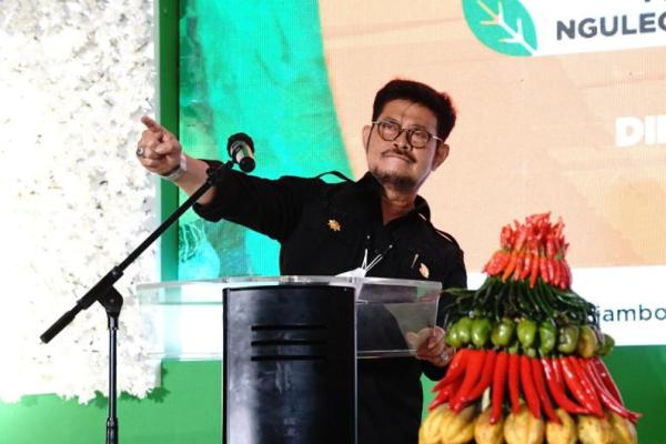 Mentan Syahrul Singgung Impor di Jambore Hortikultura 2022