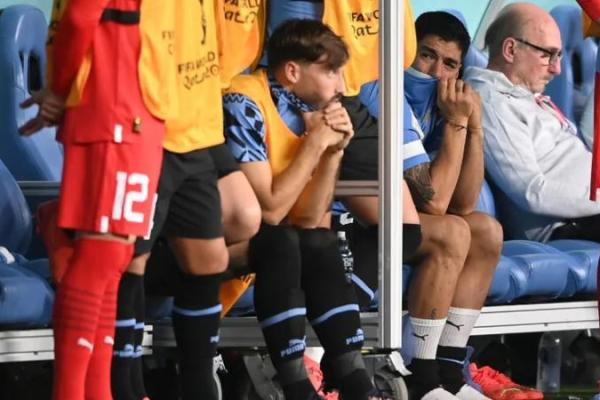 Suarez Geram Dikritik Warganet soal Kegagalan Uruguay