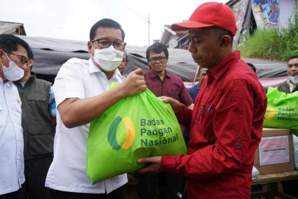 Bapanas Dirikan Dapur B2SA untuk Pengungsi Gempa Cianjur.