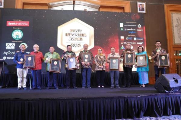 Sawit Indonesia Award 2022, 55 Insan Perkelapasawitan Nasional Raih Penghargaan.