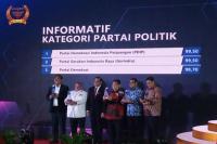 PKB Raih Penghargaan sebagai Partai Informatif dari Komisi Informasi Pusat