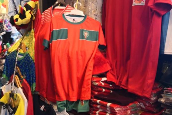 Jersey Replika Timnas Maroko Terjual Habis.