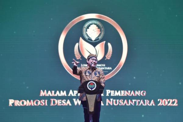Abdul Halim Iskandar mengumumkan 50 Pemenang Lomba Promosi Desa Wisata Nusantara Tahap II.