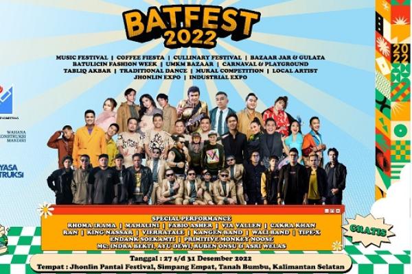 Batfest 2022 merupakan kelanjutan dari Batfest pertama tahun 2019 yang sempat vakum dua tahun akibat pandemi COVID-19