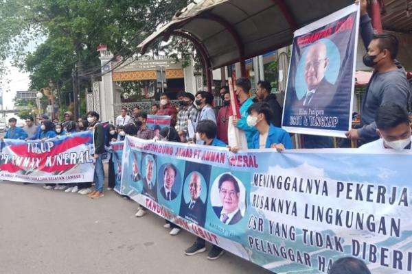 Aliansi Mahasiswa Sumsel untuk NTB Ikut Tuntut Penutupan Amman Mineral, Ada Apa?