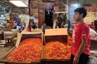 Kementan Jamin Stok Cabai di Pasar Induk Kramat Jati Aman Jelang Nataru