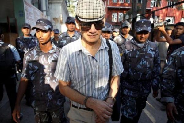 Sobhraj ditahan di penjara dengan keamanan tinggi di Nepal sejak 2003