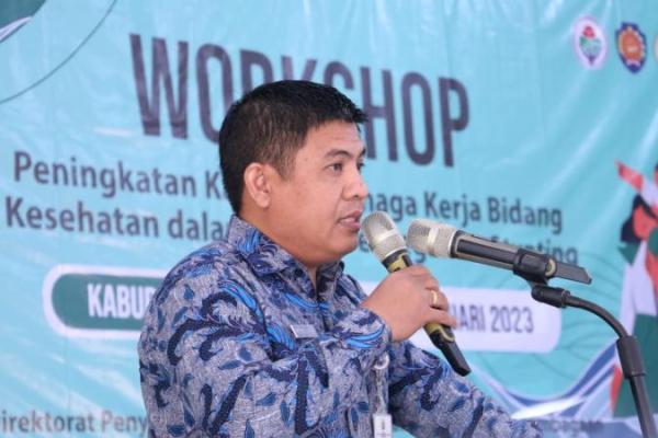 Workshop Peningkatan Kapasitas Tenaga Kerja Bidang Kesehatan dalam Upaya Pencegahan Stunting di Kabupaten Rote Ndao, Nusa Tenggara Timur.
