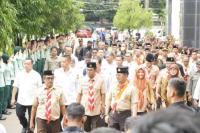 Mentan Syahrul Ajak Pramuka Jaga Keberlangsungan Pembangunan Pertanian