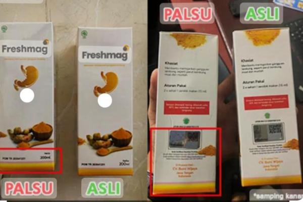 Pelaku pemalsu obat herbal maag yang sempat viral telah divonis penjara selama 1 tahun 6 bulan.