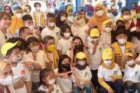 Maudy Koesnaedi dan Lions Indonesia Distrik 307 Hibur Anak-Anak Penderita Kanker