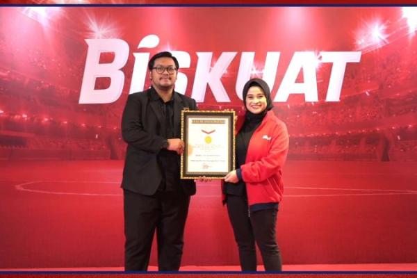 Biskuat Academy 2022 sukses raih rekor Museum Rekor Indonesia (MURI) untuk kategori