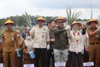 Genjot Ekspor, Wamentan RI Resmikan Kawasan Budidaya Nanas Prabumulih