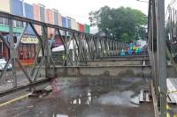 Jalan Bogor-Sukabumi Putus, KemenPUPR Bangun Jembatan Darurat