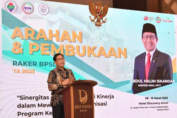 Mendes PDTT ingin BPSDM rumuskan program peningkatan SDM internal dan eksternal